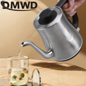 DMWD Electric Kettle 1.2L Household Water Heating Boiler Stainless Steel Tea Maker Fast Hot Boiling Pot Coffee Tea Teapot 220V - Image 3