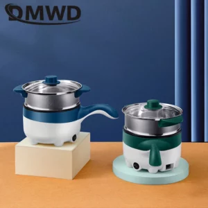 2L Multicooker for Car Truck 12V 24V Non-stick Electric Rice Cooker Food Steamer Stir-fry pan Car-mounted Hot pot Noodles Boiler - Image 2
