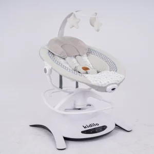 Electric Baby Comfort Rocking Chair Multiple Swing Angles Newborn Baby Rocking Bed Multifunctional Children's Rocking Chair - Image 4