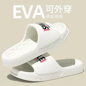 Shower Slipper, Quick Drying Non-Slip Slippers, Bathroom House and Pool Sandals, in-Door Slipper for Gym, Soft Sole - Image 2
