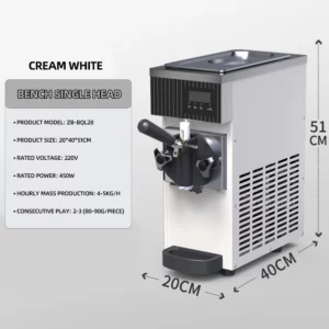 Hot Summer Ice Cream Machine Desktop High Efficiency Heladera Para Hacer Helados Niños - Image 5