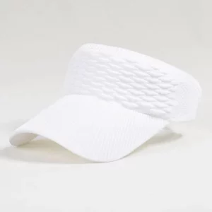 Summer Anti-UV Sun Hat Women Empty Top Hat Travel Beach Outdoor Sports Visor Cap Knitted Baseball Hat - Image 4