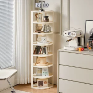 Cream Style Multi-layer Shoe Rack Ome Entrance Shoe Shelf Popular Dormitory Shoe Cabinet Large Capacity Corner Storage Hanger - Image 2