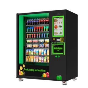Professional Touch Screen Vending Machine Healthy Fresh Vegetables Salad Fruit Vending Machine With Refrigeration - Image 6