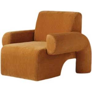 JOYLIVE Creative Single Sofa Vintage Casual Corduroy Settee Fabric Lazy Leisure Chair Living Room Bedroom Home Use 2023 New - Image 5