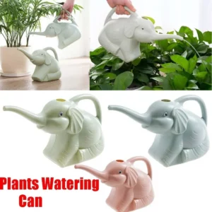 Cute Plastic Elephant Shape Watering Pot Can Plant Outdoor Irrigation Home Accessories Gardening Tools Equipment Garden Supplies - Image 3