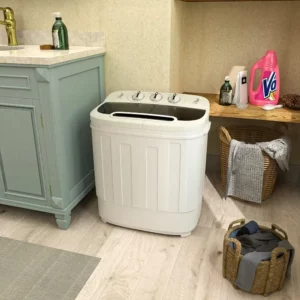 Portable washing machine Mini double drum washing machine 220V 500W Washing Machines - Image 2