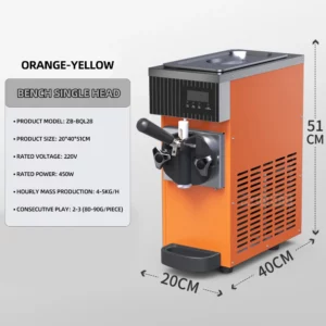 Hot Summer Ice Cream Machine Desktop High Efficiency Heladera Para Hacer Helados Niños - Image 6