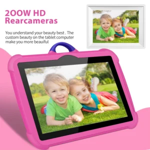 New Cartoon Pattern Kids Tablet 7.0 Inch Quad Core 4GB RAM 64GB ROM Android Learning Education Games Tablets Children's Gifts - Image 4