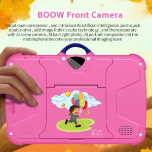 New Cartoon Pattern Kids Tablet 7.0 Inch Quad Core 4GB RAM 64GB ROM Android Learning Education Games Tablets Children's Gifts - Image 5