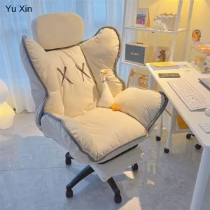 OMGD Computer Chair Home Getaway Chair Backrest Sedentary Lazy Gaming Chair Ins Wind Rental House Room Silla Ejecutivas Home - Image 2