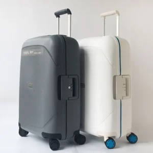 New 100% PP anti-scraping rolling luggage spinner ultra light brand travel suitcase fashion box 20"24"28" inch trolley case - Image 5