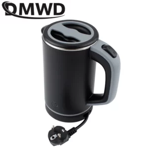 110V/220V Travel Electric Kettle MINI Boiling Teapot Cup Heater Portable Stainless Steel 0.8L Hot Water Quick Heating Pot Boiler - Image 3