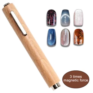 3-in-1 Multifunctional Magnetic Cat's Eye Nail Magnetic Stick 130mm Super Strong Gel Polish Magnet Pen Large Cylinder Magnetic - Image 3