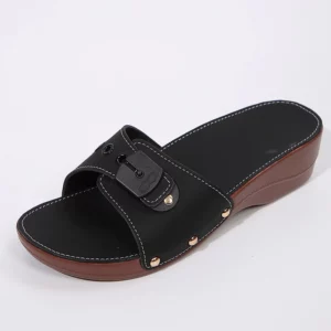 Women's Sandals Fashion Heeled Sandals For Summer Shoes Women Slippers Summer Footwear Female Block Heels Sandalias De Mujer - Image 5