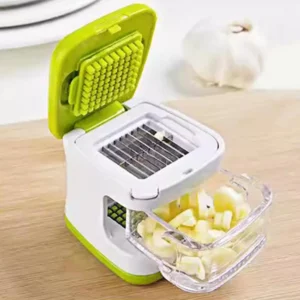 Garlic Press Slicer Manual Mincer Grater And Slicer Non-Slip Handle Ginger Spice Grinder Kitchen Gadget for Home Restaurant - Image 1
