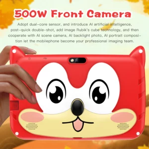 New 7 Inch Cartoon Pattern Kids Tablets Quad Core 4GB+64GB ROM Bluetooth 5G WiFi Learning Education Games Tablet Children's Gift - Image 5