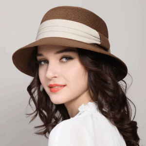 New Arrival Sun Beach Hat Female Summer Sun Cap Foldable Travel Straw Hat Students Travel Folding Hat Girls Travel Hat B-7842 - Image 6