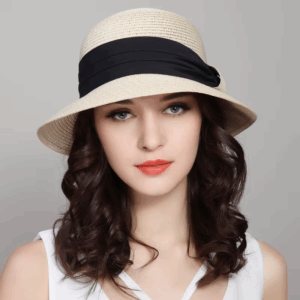 New Arrival Sun Beach Hat Female Summer Sun Cap Foldable Travel Straw Hat Students Travel Folding Hat Girls Travel Hat B-7842 - Image 5