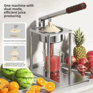1PCS Stainless Steel Manual Juicer Commercial Hand Press Squeezer for Orange Juice Extraction Kitchen Fruit Shop Bubble Tea - Image 7