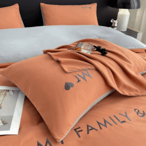 Luxury Nordic Egyptian Cotton Bedding Set King Queen Double Twin Size with Sheet Duvet Cover Pillowcase 1/2 People Bed Linen New - Image 2