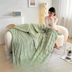 Warm Winter Blanket Soft Fleece Flannel Thick Bed blankets for Sofa Single Double Couple Furry Bedspread Cover - Image 3