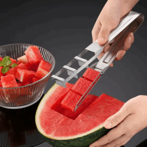 Watermelon Cutter Slicer, Cube Watermelon Cutting, Quickly Safe Watermelon Knife, Fruit Slicer Salad Melon Baller - Image 7
