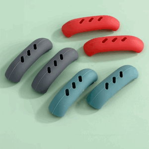 2Pcs Silicone Pan Handle Cover Heat Insulation Assist Handle Holder Grip Sleeve Kitchen Gadgets - Image 4