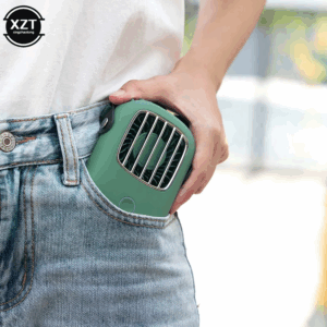 Mini Portable Hanging Neck USB Fan Mute Handheld Desktop Fan with 3 Gears Adjustable Air Cooling Ventilador - Image 4
