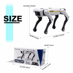 Intelligent AI RC Robot Dog Voice Dialogue APP Remote Control Programming Singing Dancing Machine Dog Kids Toys - Image 2