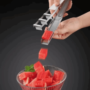 Watermelon Cutter Slicer, Cube Watermelon Cutting, Quickly Safe Watermelon Knife, Fruit Slicer Salad Melon Baller - Image 6