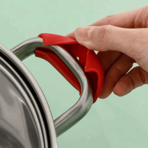 2Pcs Silicone Pan Handle Cover Heat Insulation Assist Handle Holder Grip Sleeve Kitchen Gadgets - Image 6