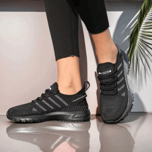 New Women's Shoes Fashionable Soft Sole Breathable Vulcanized Shoes Outdoor Running Exercise Lightweight Bottomed Women Sneakers - Image 2