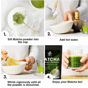 Healthy Ketogenic Diet Matcha for Adults Provide Energy, Relief Constipation and Bloating, Colon Cleansing, Weight Management - Image 3
