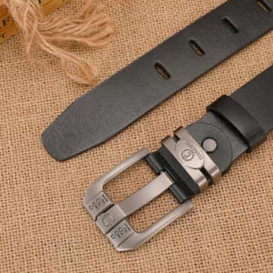 Men Genuine Leather Belts Cowboy Wide High Quality Buckle Belts for Men Brand Luxury Leisure Vintage Jeans Strap HQ225 - Image 4