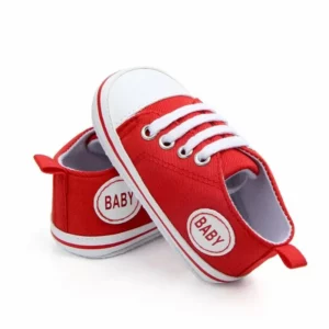 2020 Baby First Walkers Cute Newborn Kid Canvas Sneakers Baby Boy Girl Soft Sole Crib Shoes Pre Walkers - Image 5