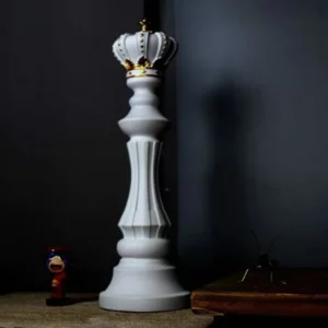 Luxury Chess Set Home Decoration Resin Chess Pieces Family Board Games International Chess Figurines Chessmen Pendulum Ornaments - Image 3