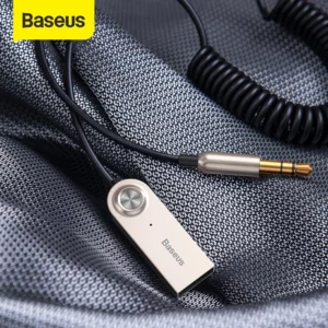 Baseus Bluetooth Car Audio Cable 5.0 Transmitter Wireless Receiver Car AUX 3.5mm Jack Adapter Bluetooth Adapter Audio Cable - Image 6