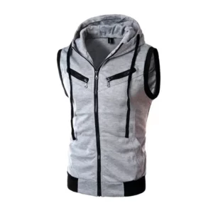 Spring Sweater Vest Men's No Sleeve Retro Casual Knitted Pullover Men Wild Slim Knitting Sweaters Mens Clothes - Image 2