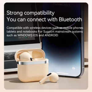 Bluetooth Wireless Earphone Human Ear Design Headset Simple Operation Easy to Grasp Headphones TWS Earbuds In Ear With Mic Touch - Image 2