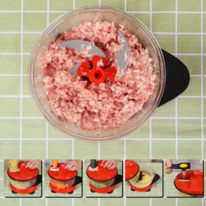 3 in1 multifunctional Vegetable Cutter Onion Cutter Potato Slicer Chopper Food Shredder Kitchen Food Processor Slicer Tools - Image 3