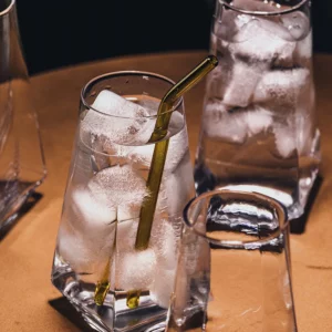 Simple Transparent Glass Cup Small Round Mouth Big Square Bottom Prism Cups Household Juice Beer Coffee Tea Water Drink Glasses - Image 3