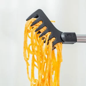 Stainless Steel Noodle Tongs Non-slip Handle Heat-resistant Chuck Easy To Store Multi-functional Food Tongs - Image 5
