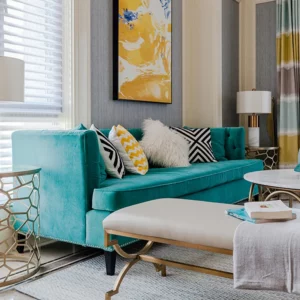 Light Luxury Sofa Hallway Bench Home Door Shoe Stool Elastic Cushion Bed Tail Stool Home Furniture Clothing Store Rest Stools - Image 3