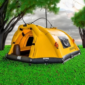 custom out door camping tent camping tent easy set up Portable Inflatable Water Tent on water - Image 4