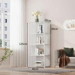 6/5 Layers Dustproof Wardrobe Bedroom Open Simple Assembly Storage Cabinet High Capacity Partition Bookshelf Closet Organizer - Image 5