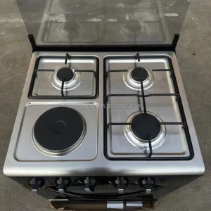 Hot Sale High Quality 3 Gas 1 Electric Oven Range Stove Burner Electric Oven Large Capacity Built-in Oven for Household - Image 2