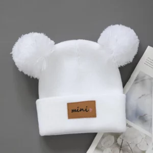 1/2pcs newborn Baby Winter Hat Kids Beanie Cap for Girls Boys Infant Accessories Children Hats Elastic 0-3Y toddler girl boy hat - Image 6