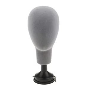 Practical Flocking Foam Head Model Wigs Hat Glasses Display Stand Holder Rack Male Female Mannequin Head Model Photograph Props - Image 4