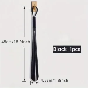 1pc Extra long flexible plastic shoe horns do not require bending durable shoe spoons for pregnant women wearing shoe assistants - Image 5